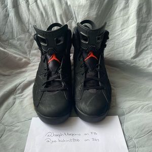 Infrared Jordan 6 size 11